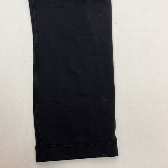 Lululemon wunder under black leggings with script waistband size 6 - Picture 5 of 10